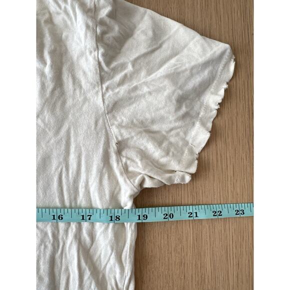 AVIATOR NATION RAINBOWTOP SHIRT SZ Medium HALF SHIRT Distressed - Picture 3 of 5